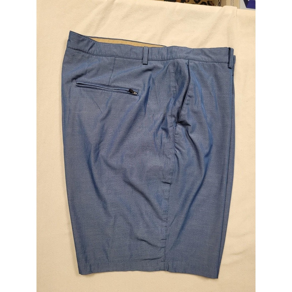 Jos A Bank Tailored Fit Blue Mens Coastal Casual Shorts Stretch Pockets Size 42
